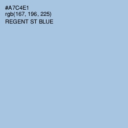 #A7C4E1 - Regent St Blue Color Image